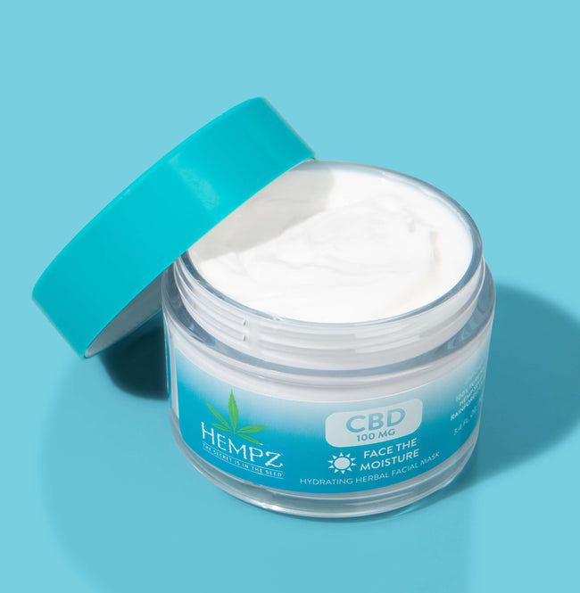 Texture of our Hempz Face the Moisture Creme
